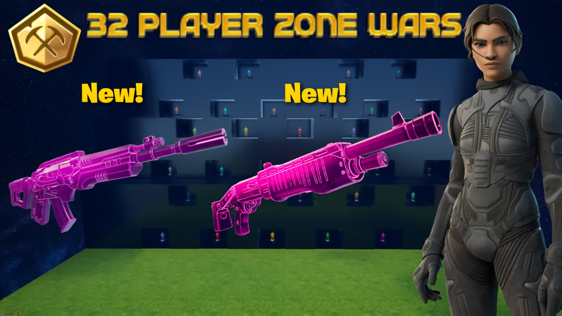 BEST 32 PLAYER ZONE WARS