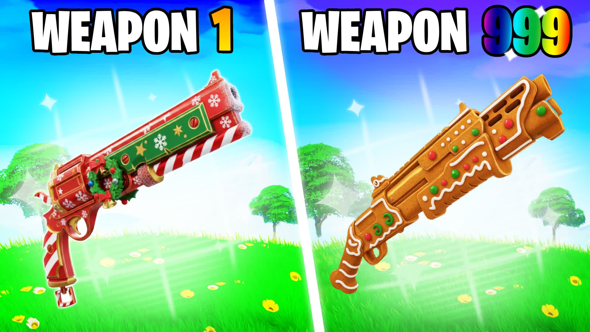 🎄 WINTER GUN GAME ❄️ XMAS ONE SHOT 🔫