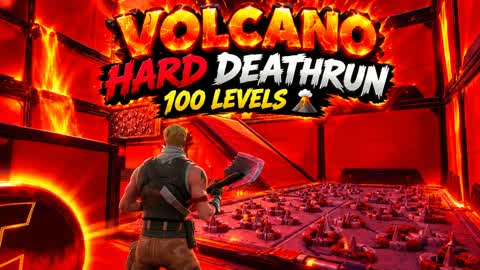 Volcano Hard Deathrun: 100 Levels 🌋