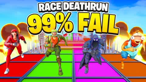 🔥 ULTIMATE 4-COLOR RACE DEATHRUN 🔥