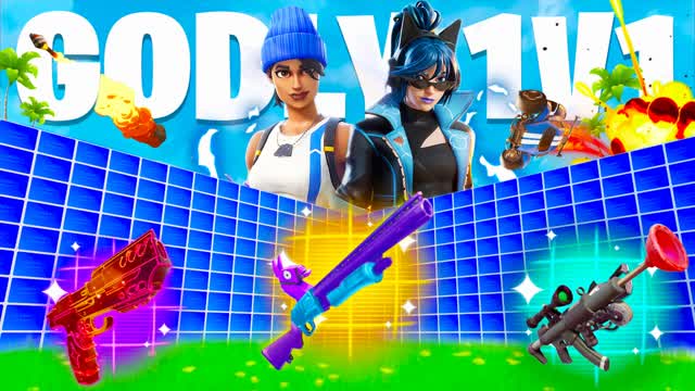 SUPER GODLY 1V1 FFA - ALL GUNS & CARS