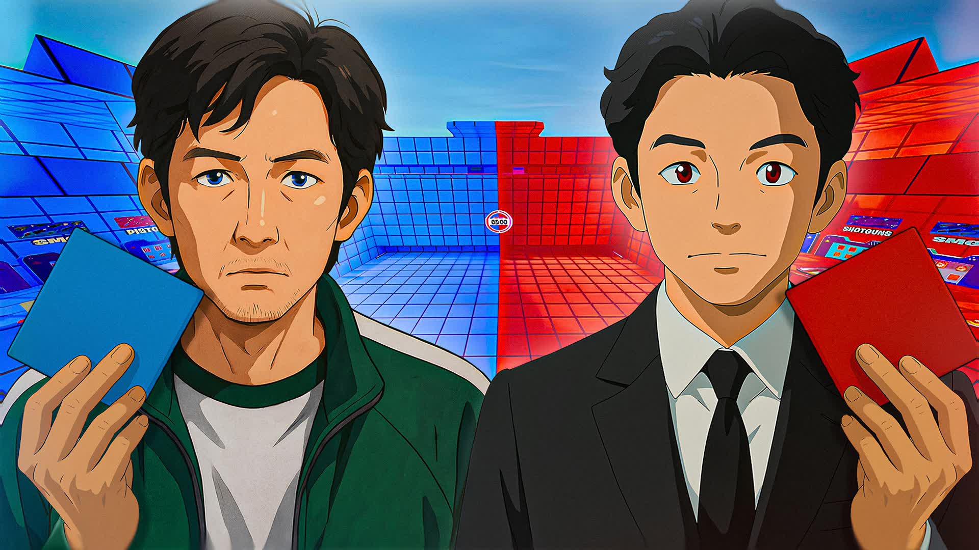 OCTO GAME RED VS BLUE 🔴🔵 9244-3991-3954 by fursoxfn - Fortnite Creative ...