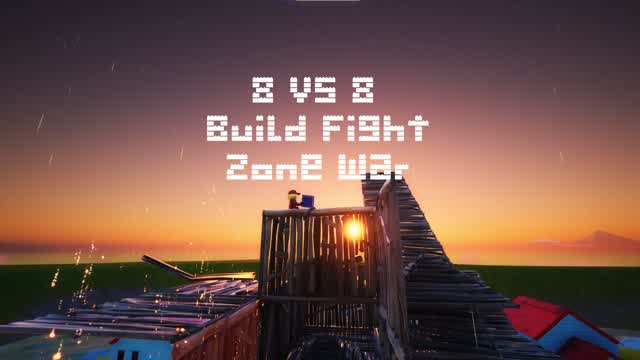🧸8 vs 8 build fight Zone War🧸