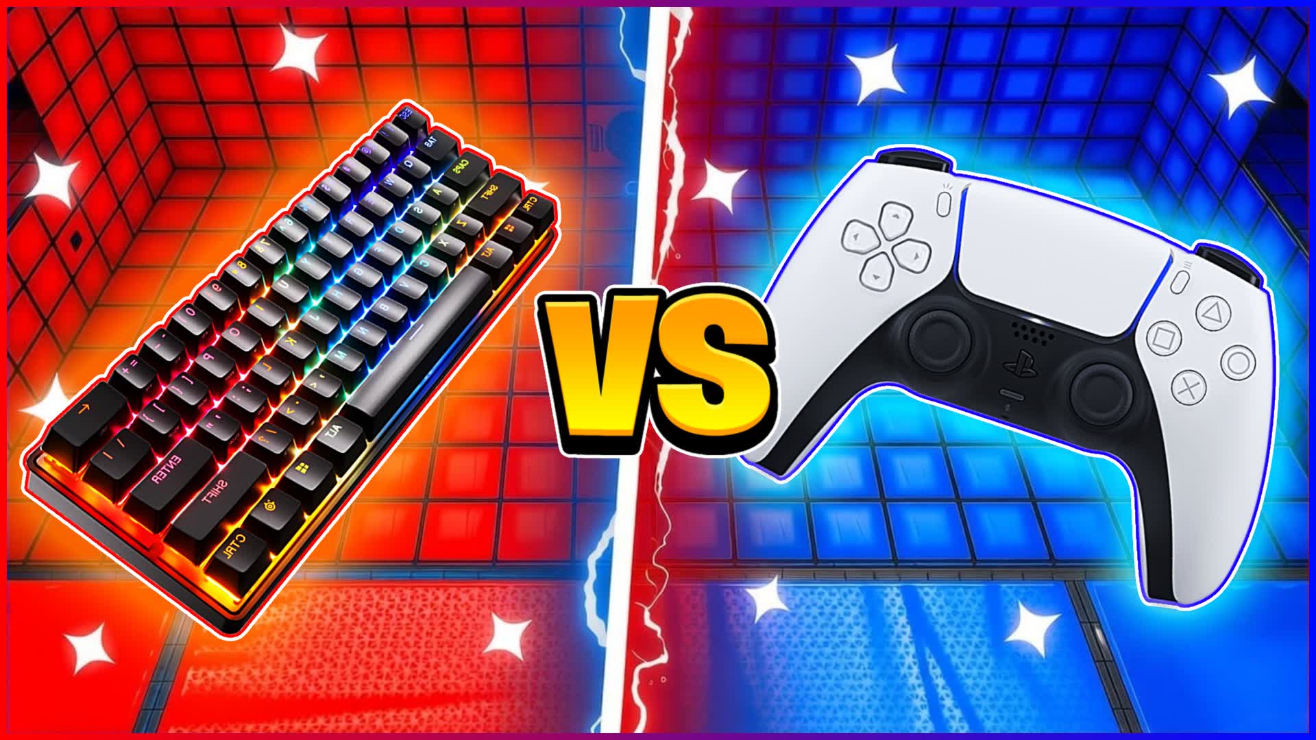 ZOMBIE CONSOLE VS PC RED VS BLUE🔴🔵
