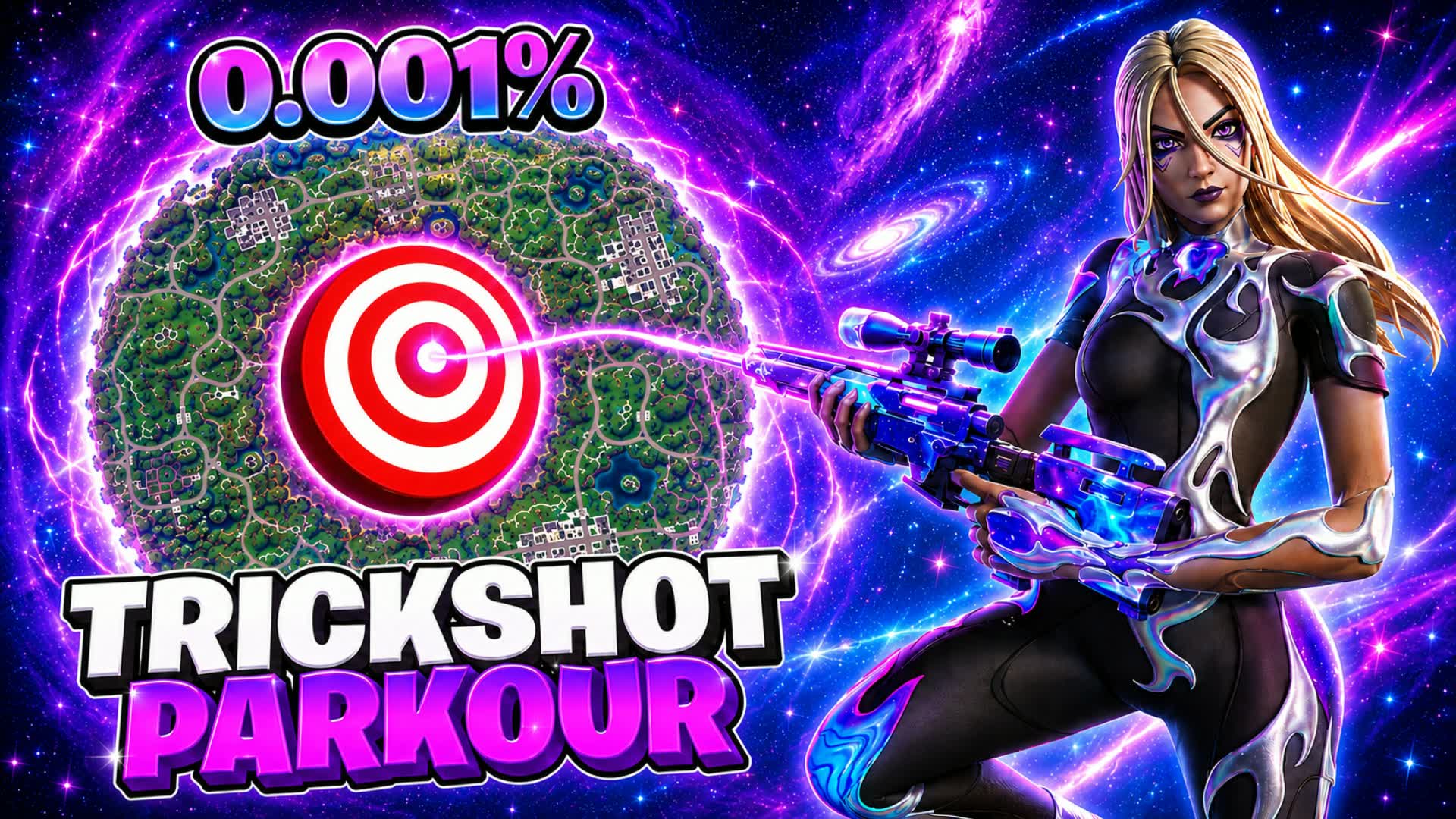 🚀 ULTRA GALAXY TRICKSHOT PARKOUR 🚀