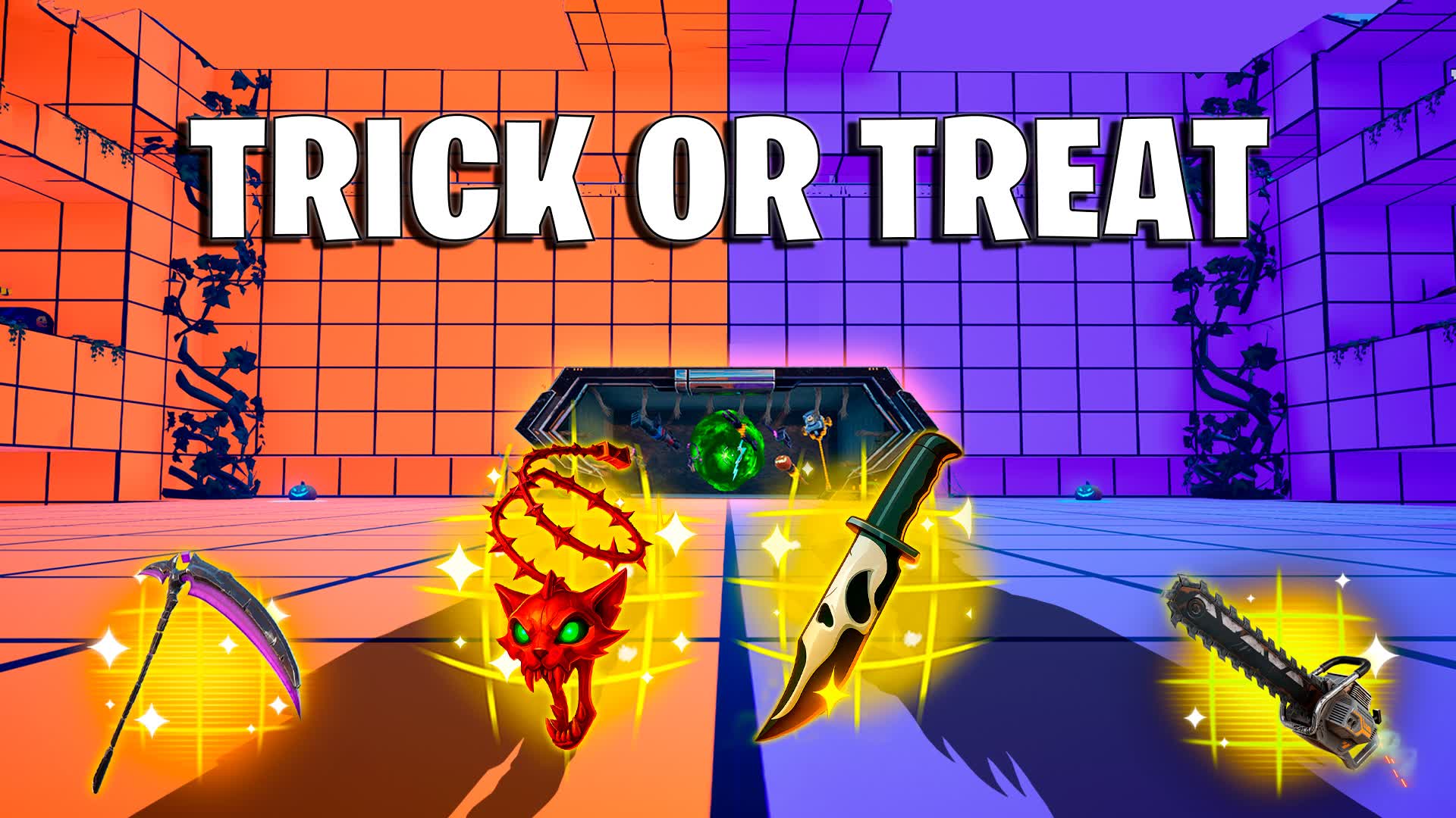 🎃 TRICK OR TREAT 🟠 ORANGE VS PURPLE 🟣