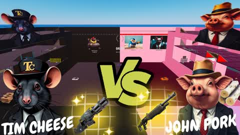 Tim Cheese Vs Jhon Pork