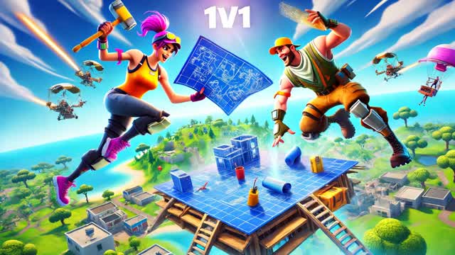 1v1 BUILD FIGHTS All Weapons!🔫