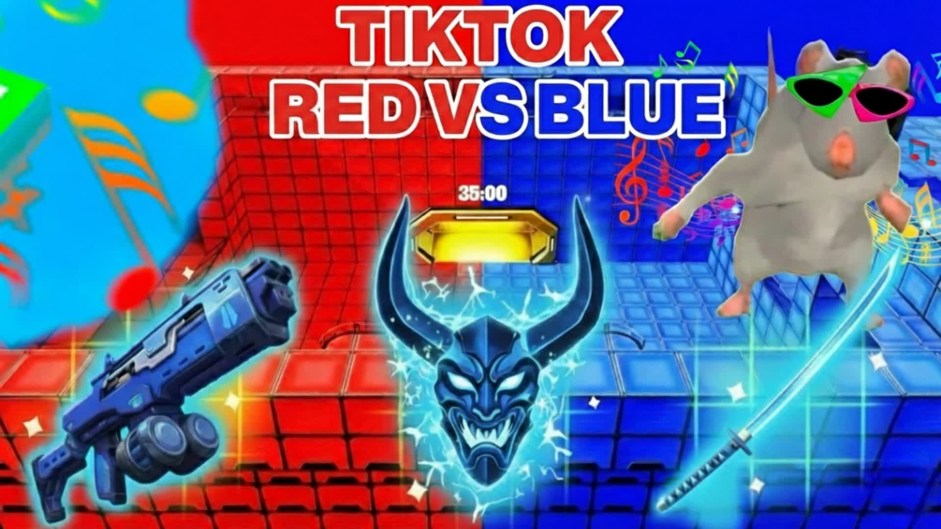 TIKTOK GUY RED VS BLUE 🔴🔵