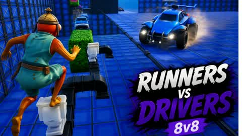 RUNNERS vs DRIVERS — 8v8 Chase
