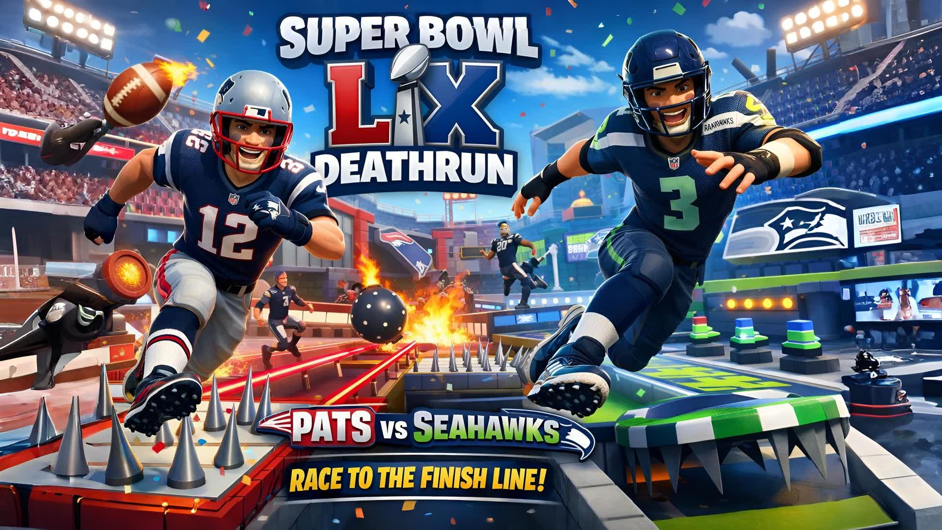 スーパーボウル LX デスラン PATS vs SEAHAWKS