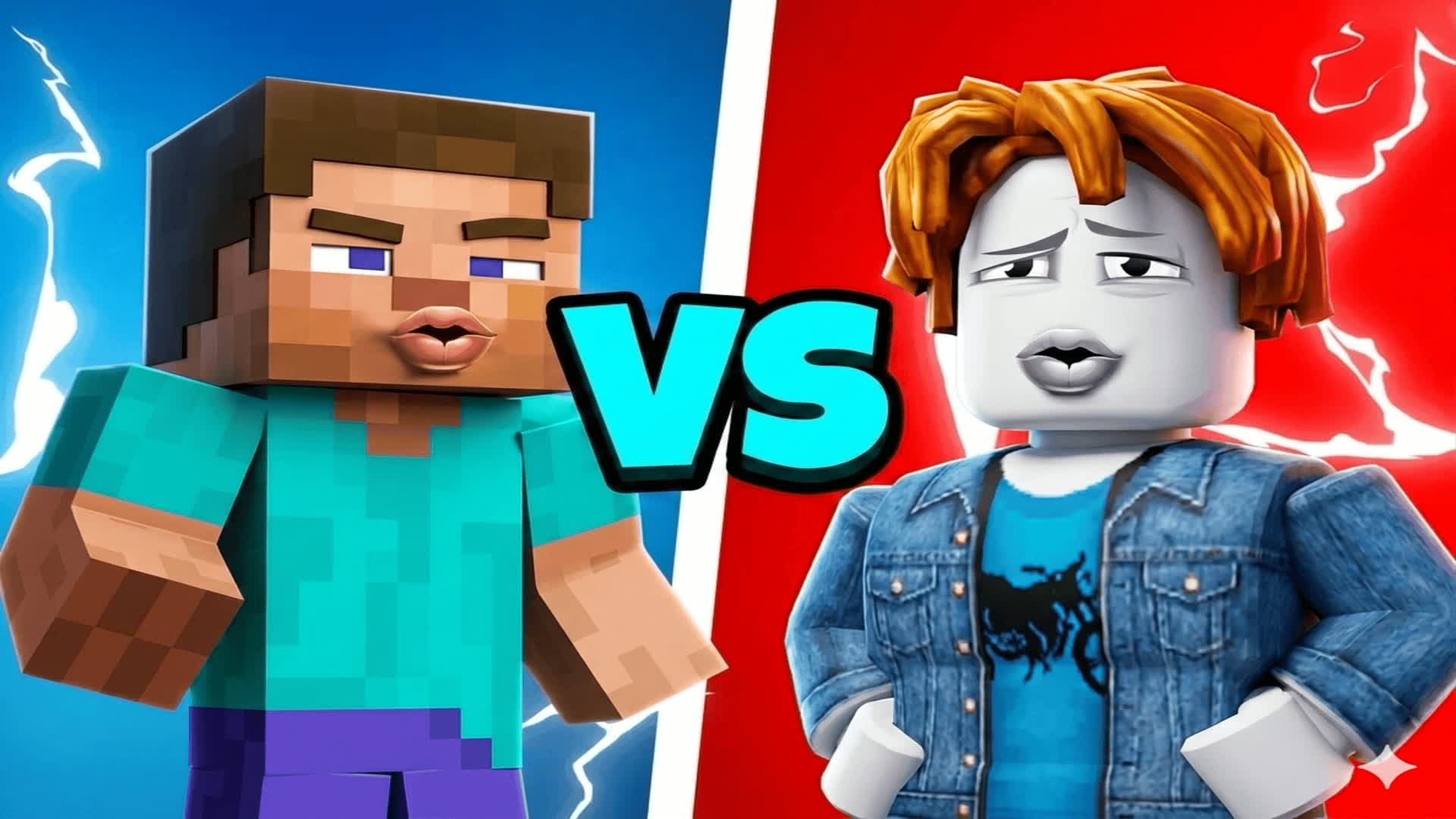 Aura Steve Red vs Blue