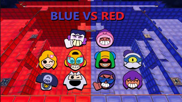 Capture 1 – ⭐Crazy Brawl Stars Red Vs Blue🔴🔵