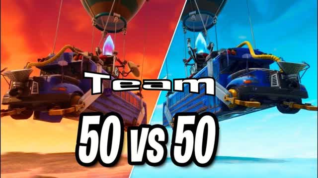 50 vs 50 team
