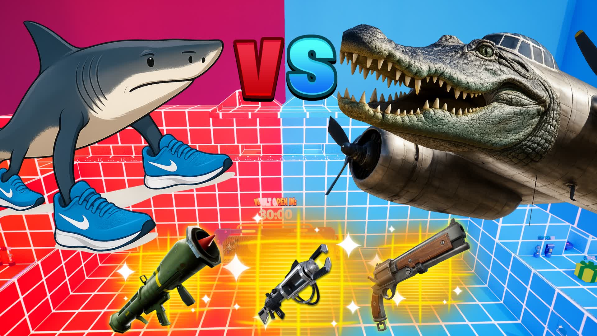 BOMBARDINO VS TRALARERO RED VS BLUE 🔴🔵