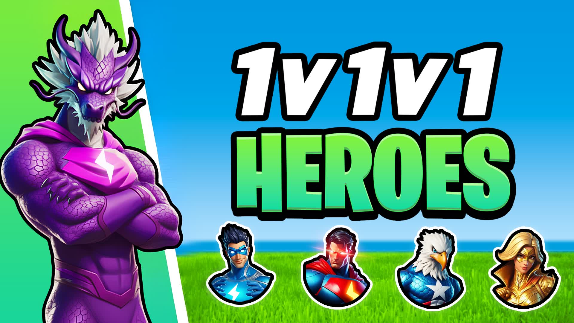 1v1v1 Heroes ⭐ [GNA]