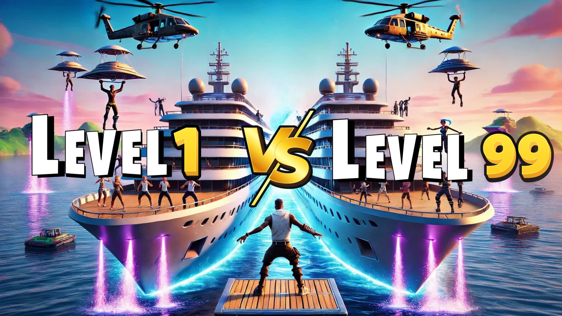 Yacht Arena Gun Game