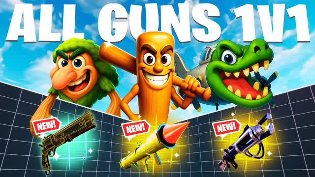 BRAINROT ALL GUNS 1V1 ⭐️