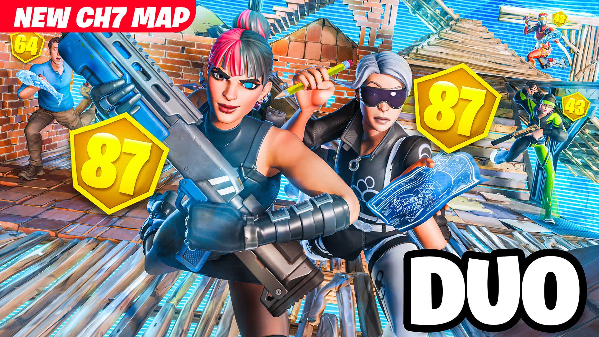 DUO CUP ZONE WARS [ENDGAME] 6568-3461-2958 by alvivb - フォートナイト