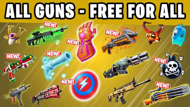 CITY ⭐ALL GUNS - FREE FOR ALL (BOTS)