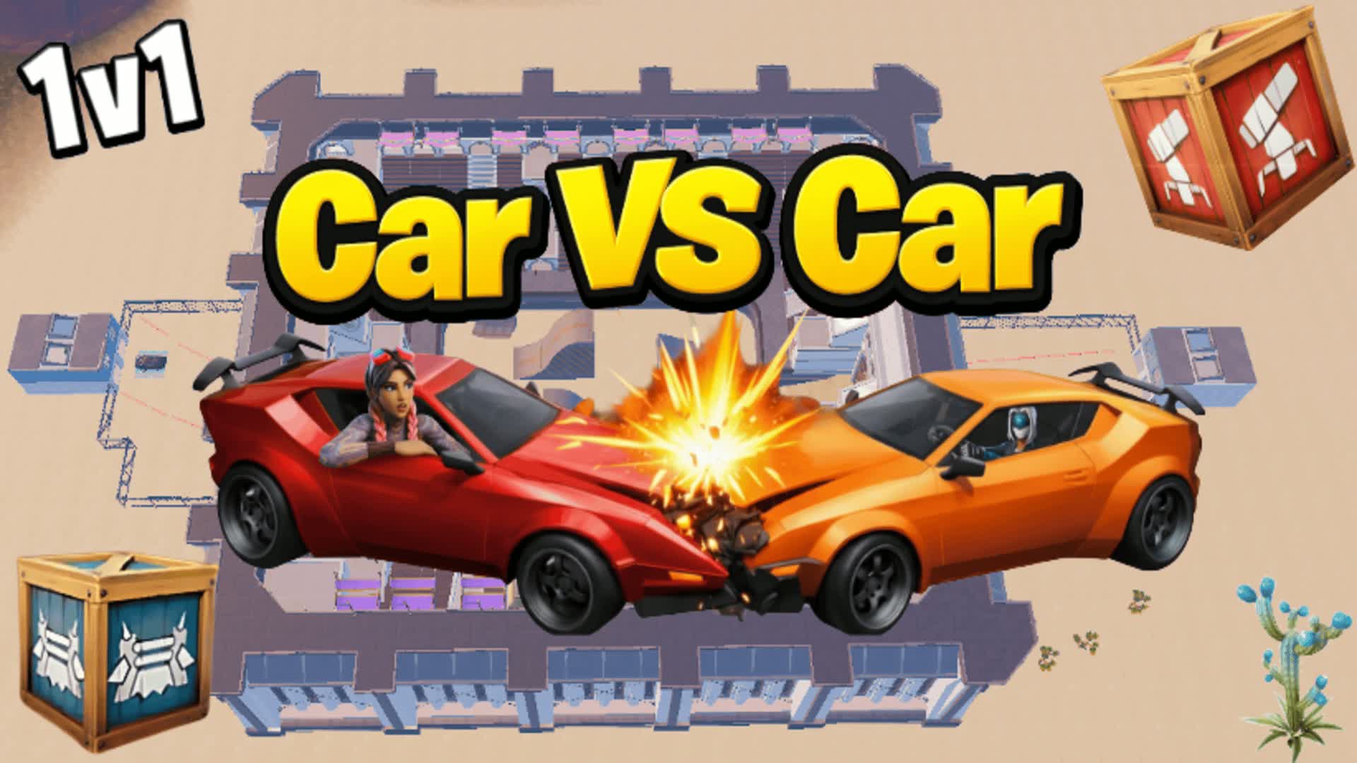 🚘クルマ対クルマ 1v1🚘
