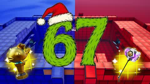 67 GRINCH RED VS BLUE 🔴🔵 W SUPERPOWERS