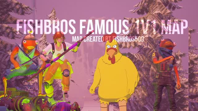 FishBros Famous 1v1 map Arena
