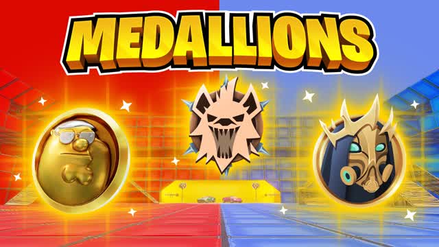 MEDALLIONS RED VS BLUE🔴🔵