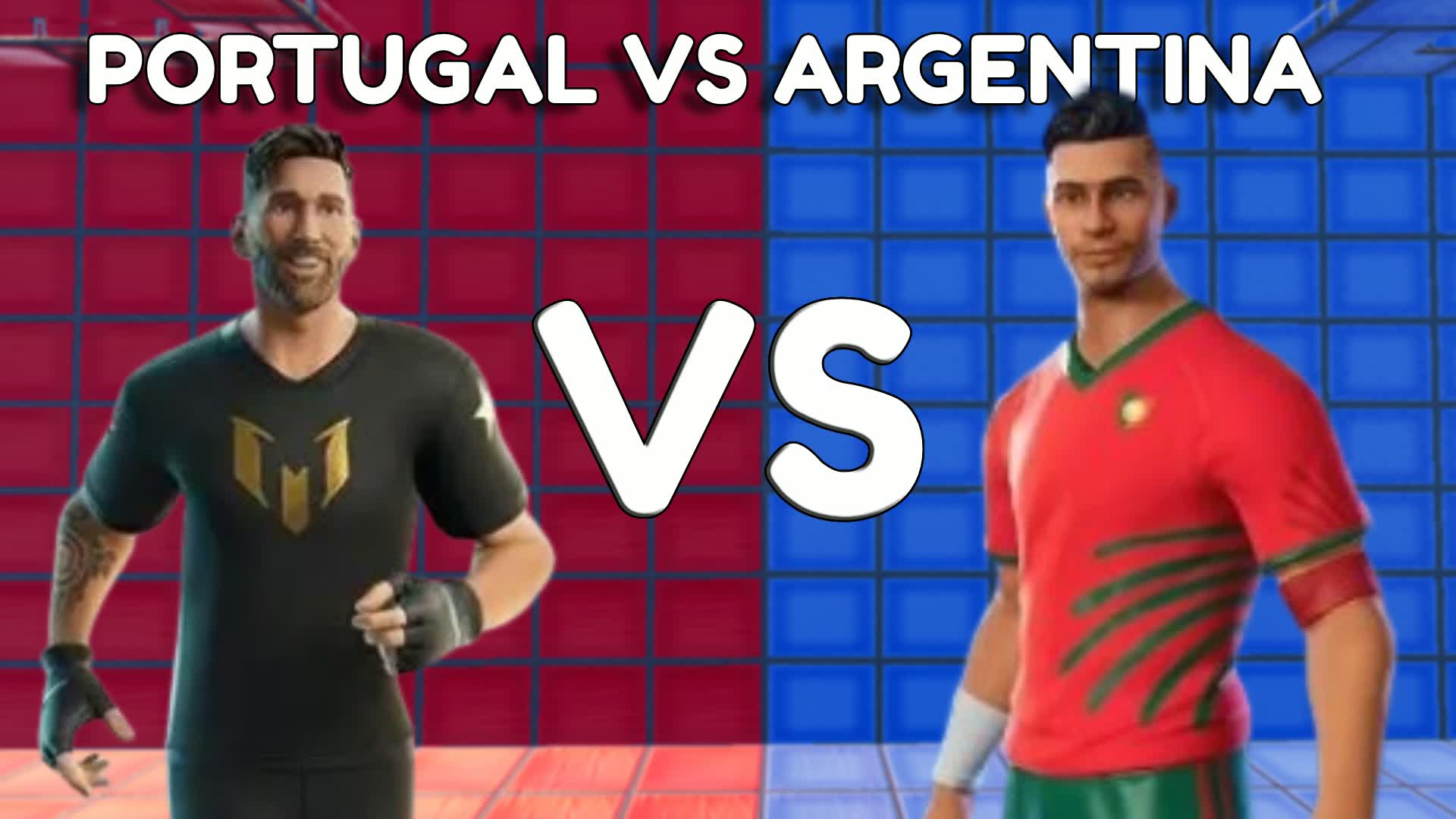 PORTUGAL VS ARGENTINA RED VS BLUE ⚽