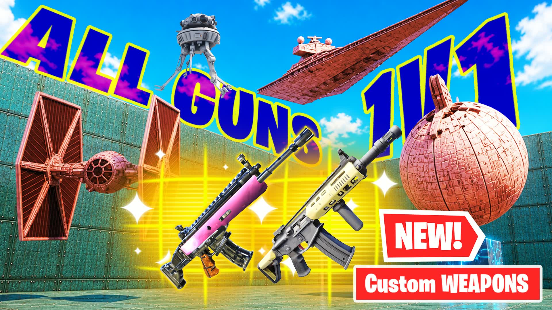 STELLAR ⭐ 1V1 ALL GUNS [STAR WARS]
