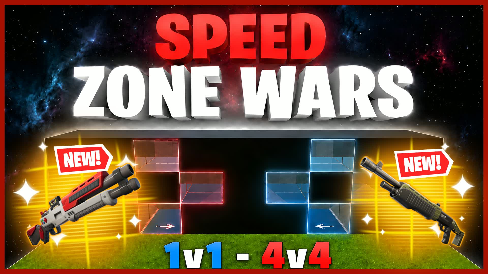 Speed Zone Wars (1v1-4v4)