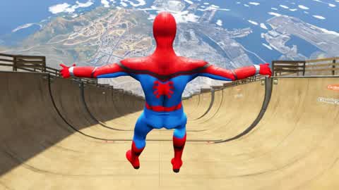 SPIDERMAN MEGA RAMP