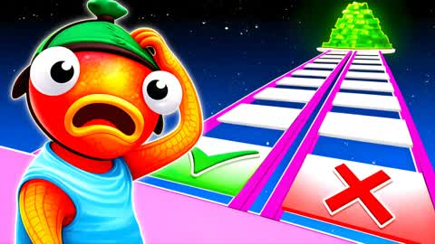 GLASS BRIDGE EASY PARKOUR