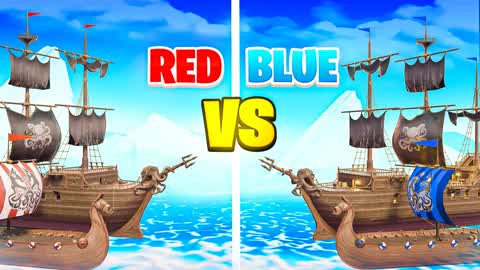 🏴‍☠️Pirate Red VS Blue🏴‍☠️