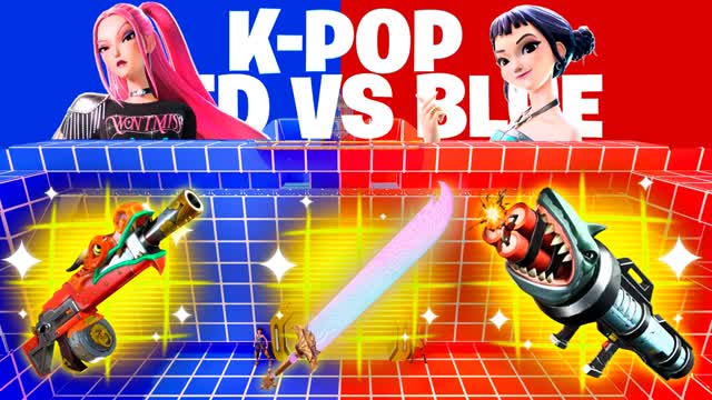 LEGENDARY K-POP RED VS BLUE🔴🔵