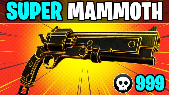 SUPER MAMMOTH 🎯ONE SHOT🔫TILTED TOWER