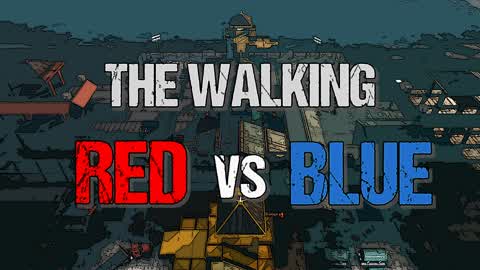 The Walking Red Vs Blue