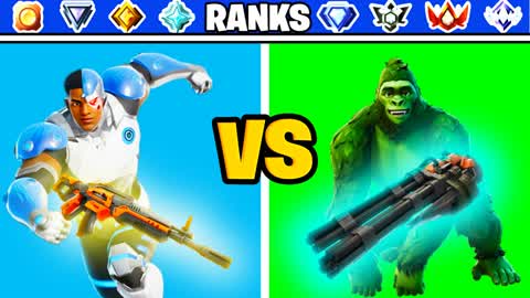 🥇 RANKED CYBORG VS MUTANO 💥