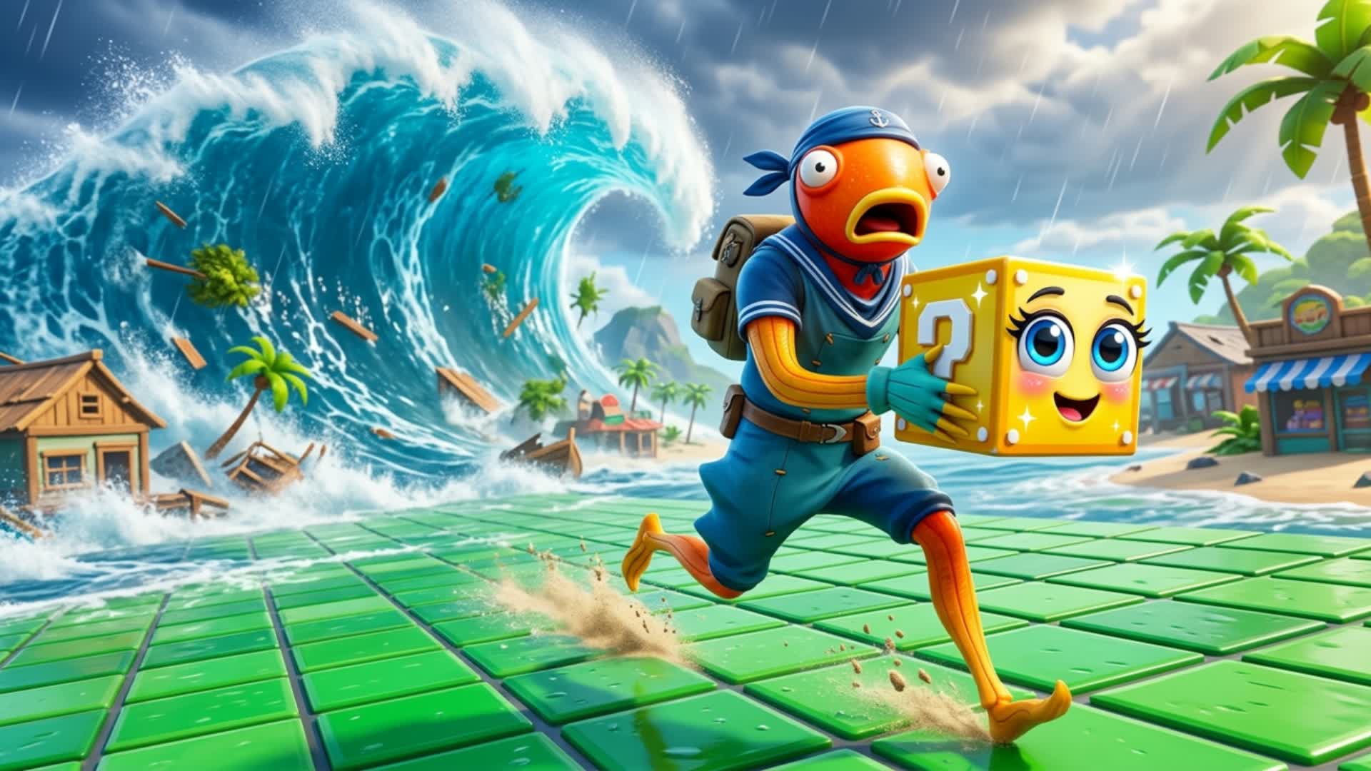 MEGA ESCAPE TSUNAMI TYCOON BRAINROTS 🌊