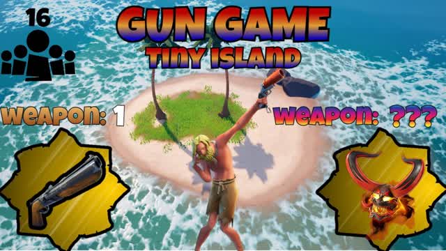 Tiny Island 🏝️ CHAOTIC GUN GAME😱