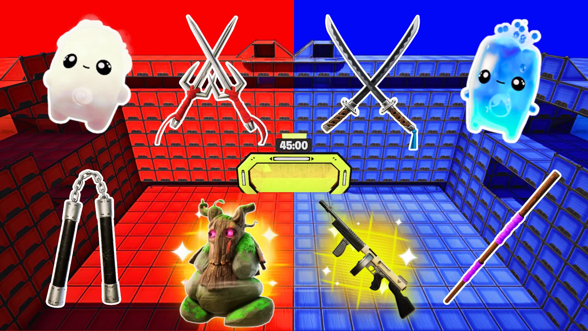 TMNT - Natural RED VS BLUE 🔴🔵