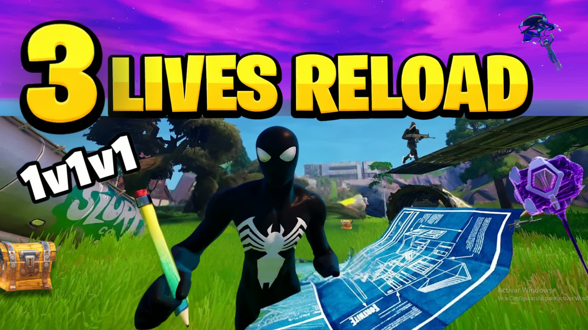 ミニリロード 3ポンド 1V1V1