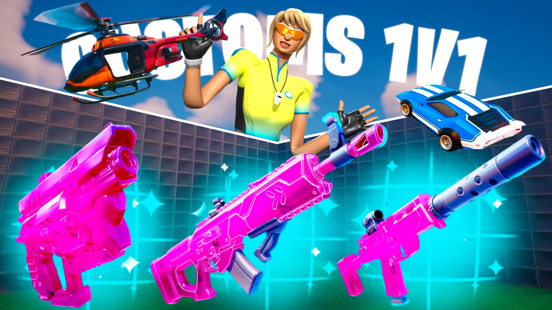 🔫1V1 WITH UPDATED WEAPONS