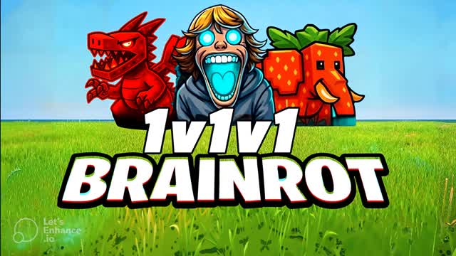 1v1v1 Brainrot Realistics Free for All