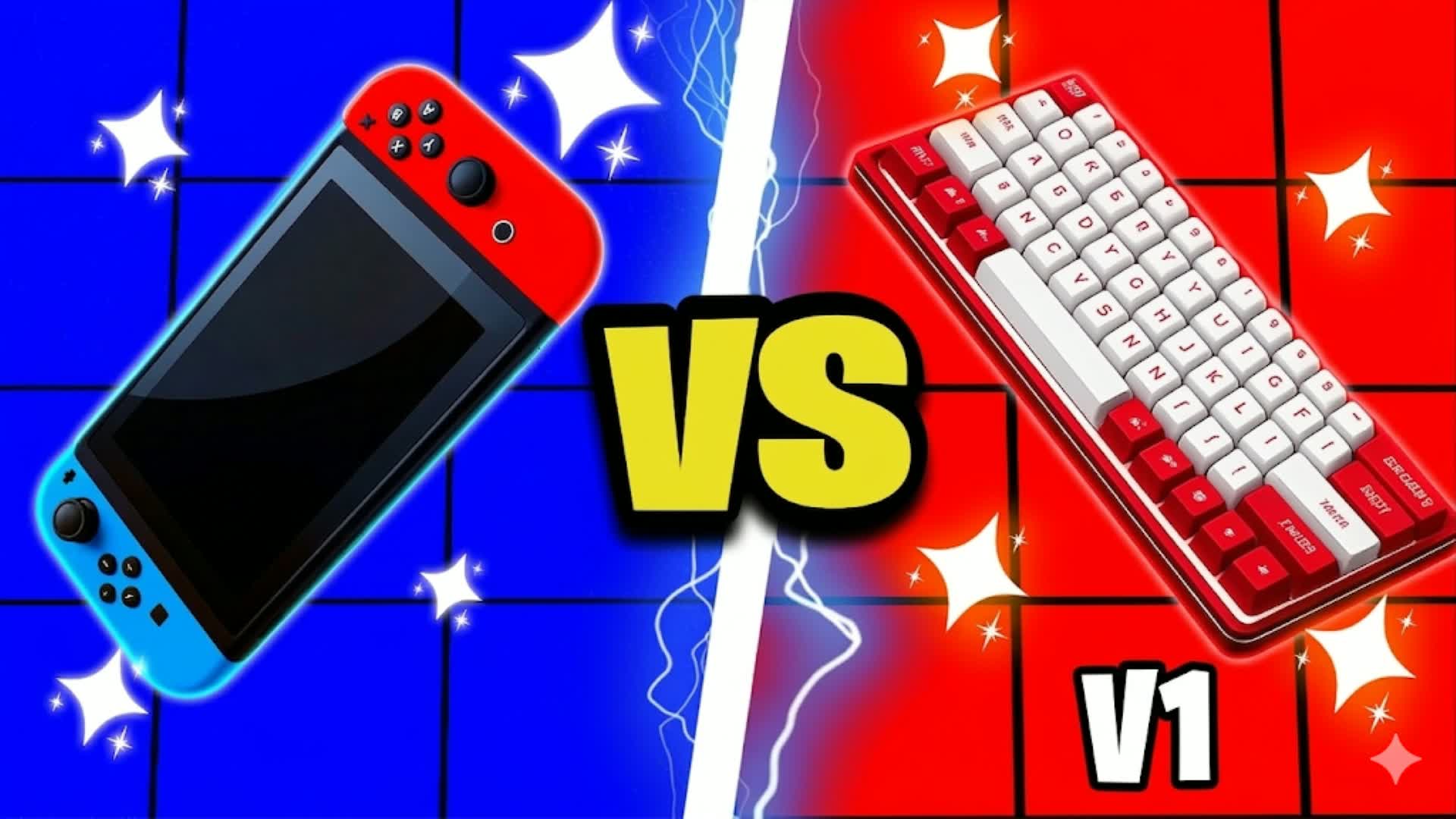 SUPER SWITCH VS PC RED VS BLUE 🔴🔵 C5