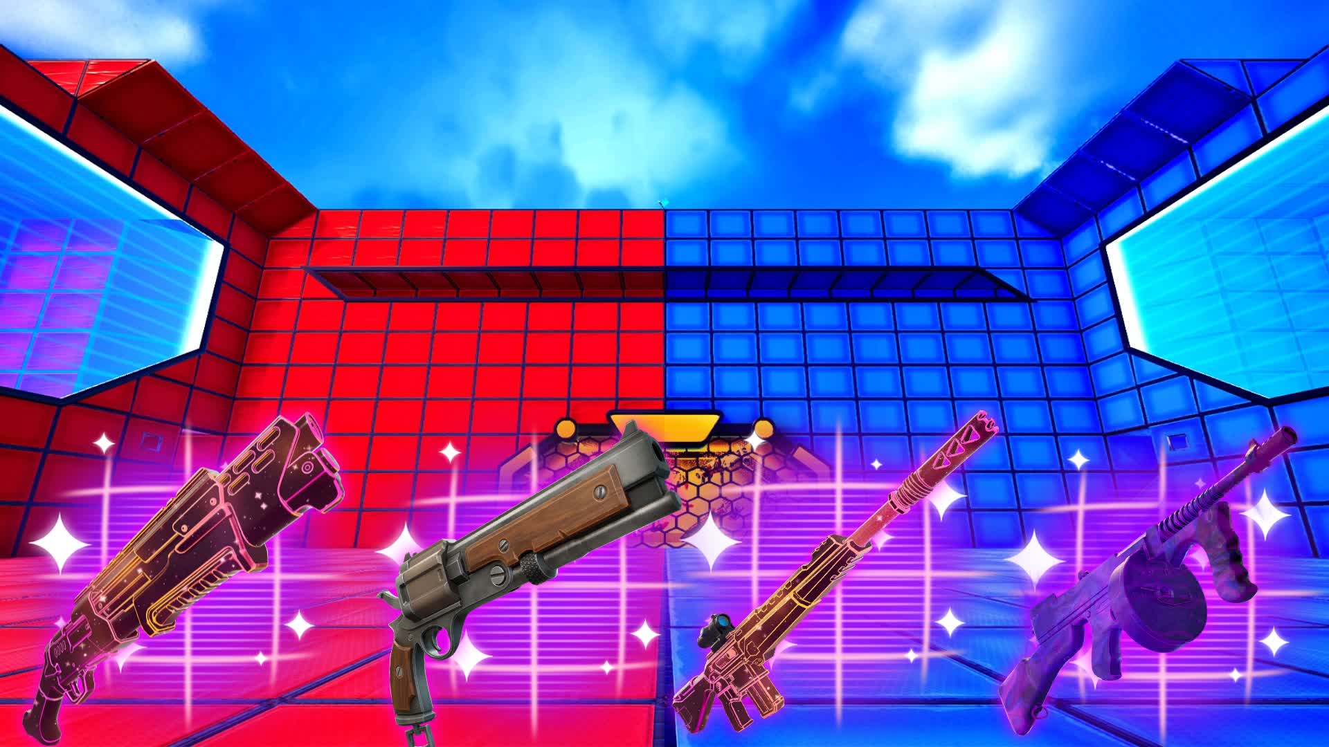 VIPs RED VS BLUE 🔴🔵 PVP