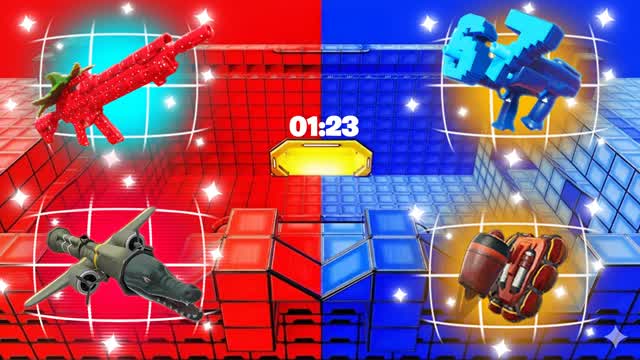 🔵🔴CRAZY RED VS BLUE | Steal | Reload