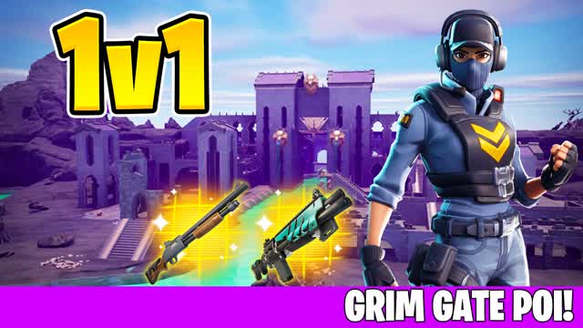 GRIM GATE 1v1 REALISTICS ZONE WARS