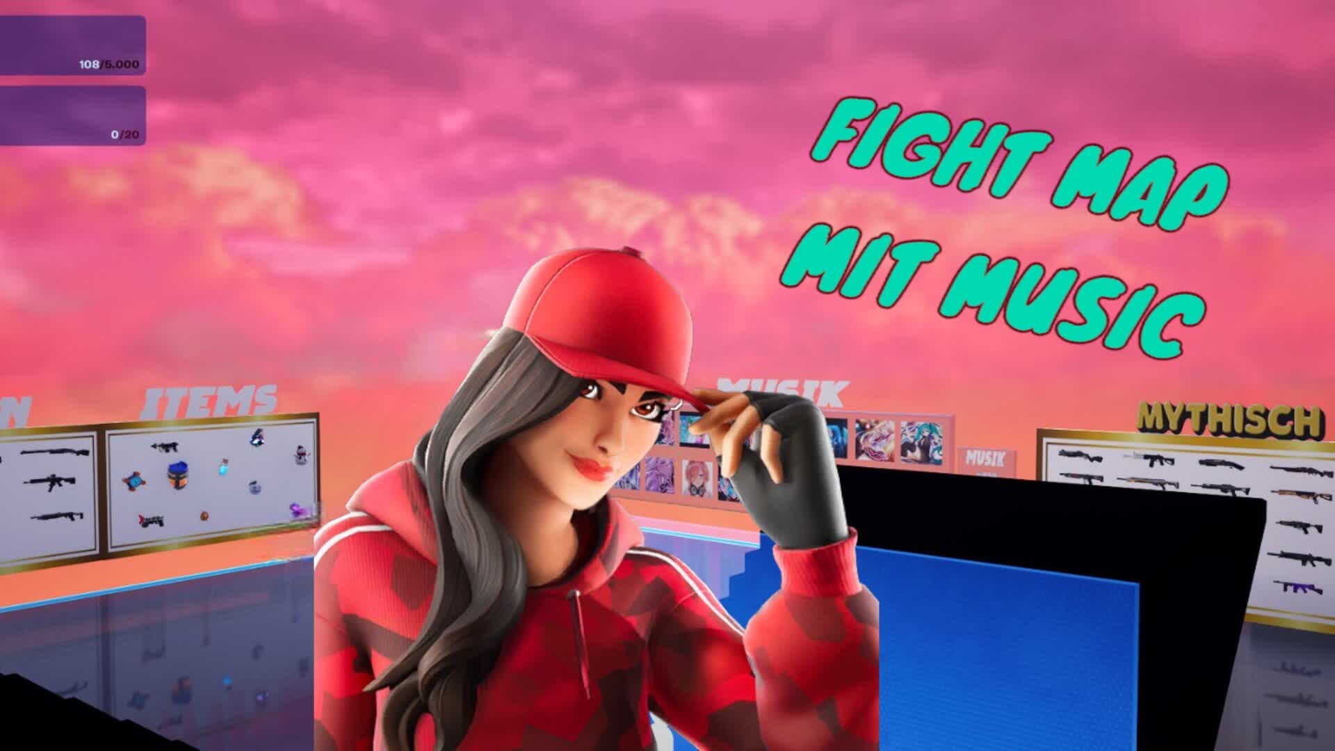 ⚒️1v1 BUILD FIGHTS MAP MIT MUSIK⚒️