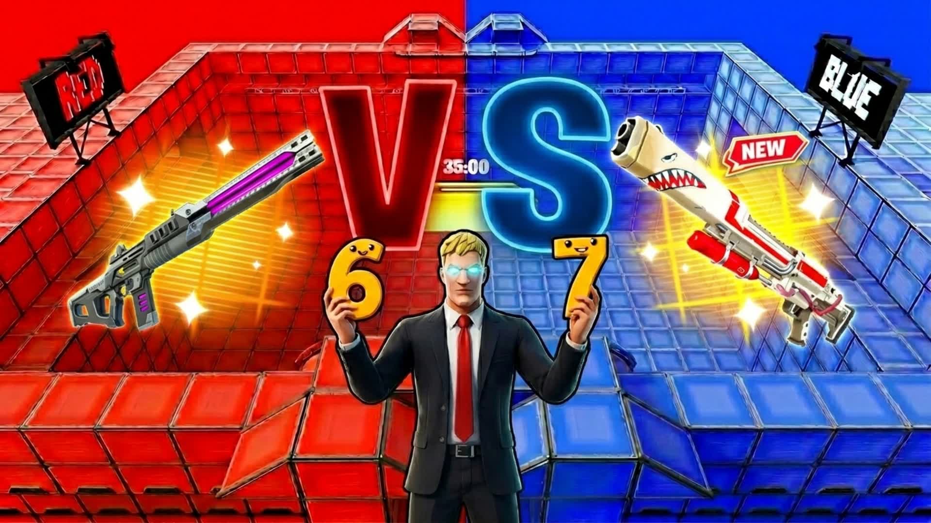 クレイジーレッド対ブルー 🔴🔵 FFA ベスト
